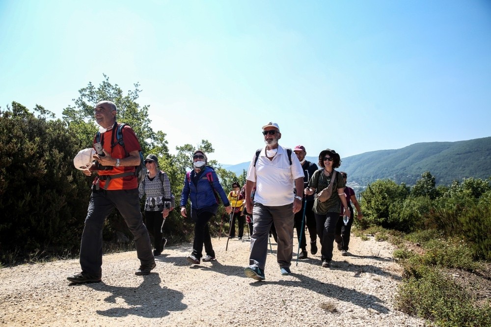 Mysia Yolları’nda doğayla kucaklaştılar