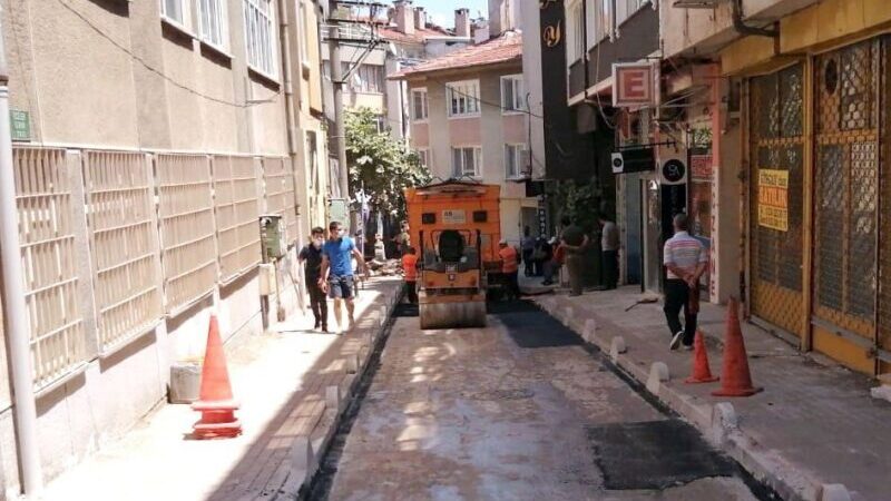 Osmangazi’nin yollarında bakım onarım çalışması