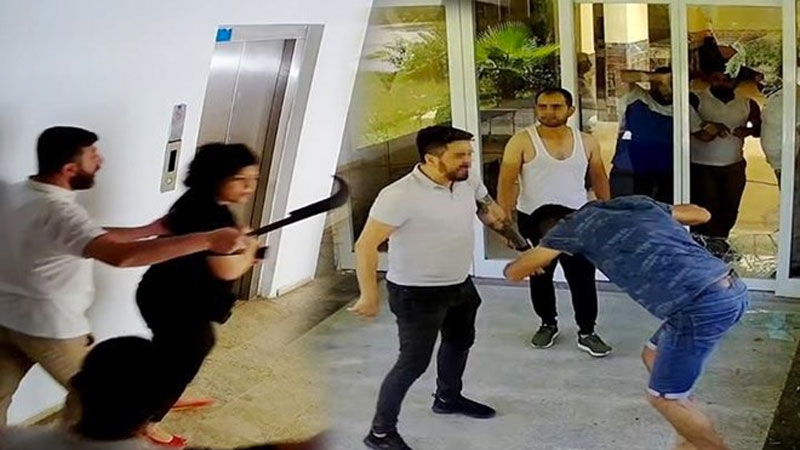 Otele tahrayla saldırı