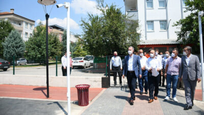 İnegöl’de parklar kameralarla donatılıyor