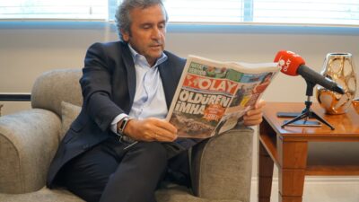 Yeşim Tekstil CEO’su Şankaya’dan OLAY’a ziyaret… TÜRKİYE ÇOK ŞANSLI…