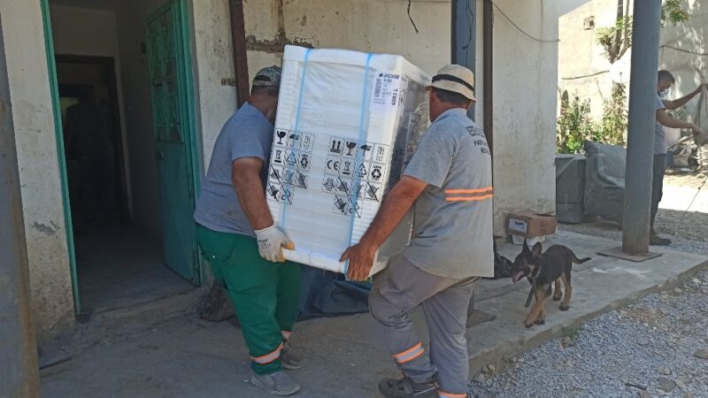 Kestel Belediyesi, geçtiğimiz günlerde yaşanan sel felaketinin yaralarını sarmaya devam