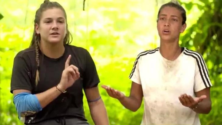 Survivor Evrim Keklik’ten dün elenen Nisa Bölükbaşı’na olay gönderme! Survivor Evrim Keklik’ten dün elenen Nisa Bölükbaşı’na olay gönderme!