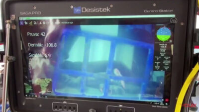 Batan tekneden ilk görüntü