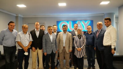 Bursa Teknik Üniversitesi’nden OLAY Medya’ya ziyaret…