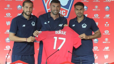 Fransa 1. Futbol Ligi (Ligue 1) ekiplerinden Lille, Beşiktaş'ta forma