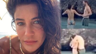 Berrak Tüzünataç fena yakalandı!