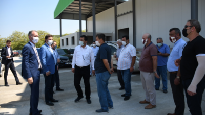 İnegöl’ün meyve ambarı açılış için gün sayıyor