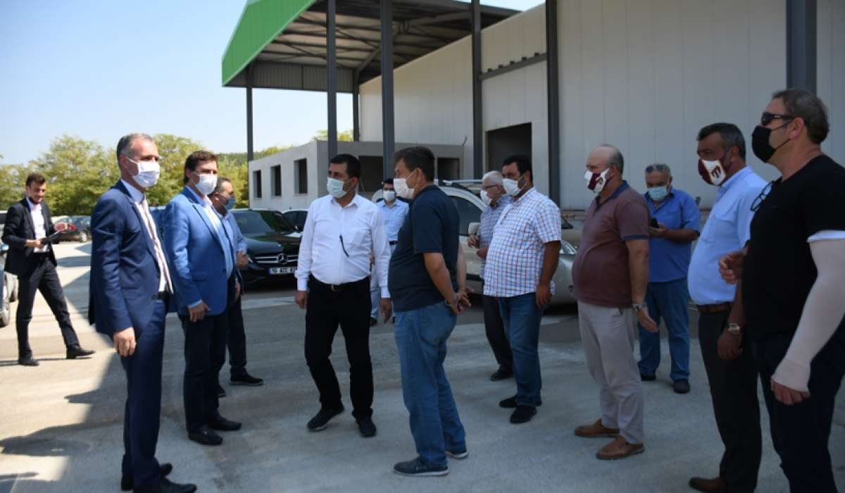 İnegöl’ün meyve ambarı açılış için gün sayıyor