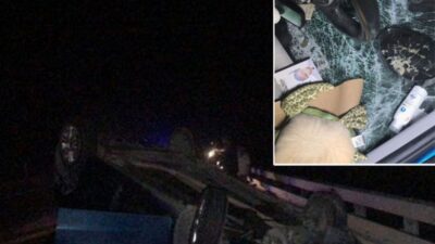 Bursa’da feci kaza: Ellerini dezenfekte ederken…