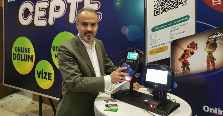 Bursa’da ulaşım artık cepte