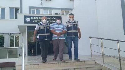 Yer: Bursa… 200 kamera kaydı incelenerek yakalandı