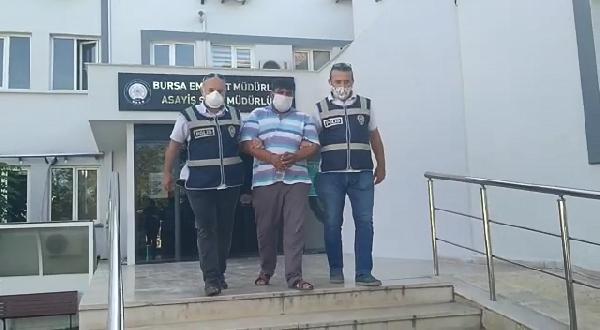 Yer: Bursa… 200 kamera kaydı incelenerek yakalandı