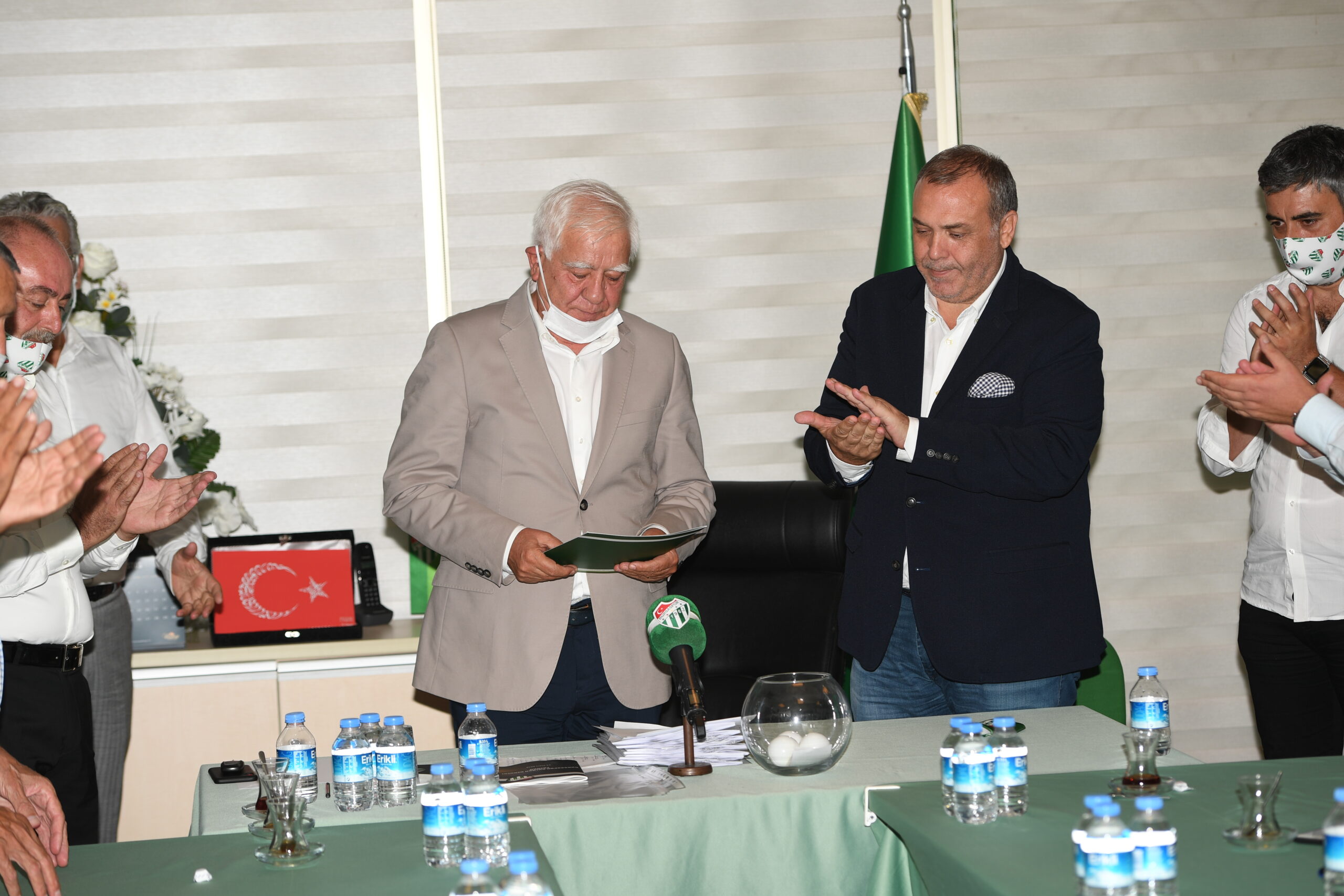 Başkanlığa tek talip çıktı