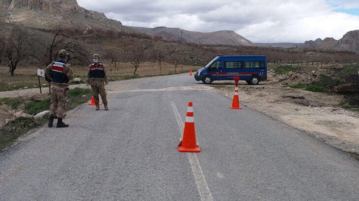 Bir mahalleye koronavirüs karantinası