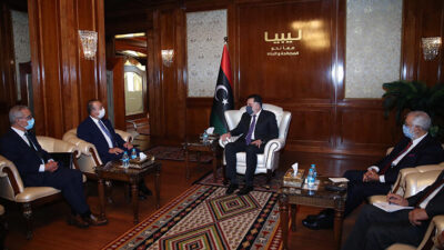 Çavuşoğlu ve Maltalı mevkidaşı Bartolo, Libya Başbakanı Serrac’la görüştü