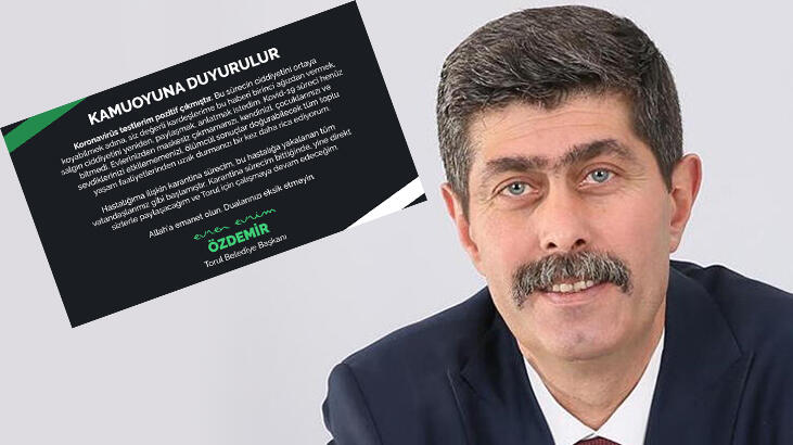 Belediye Başkanından ‘koronavirüse yakalandım’ paylaşımı