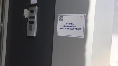 3 mahallede bulunan 5 binaya karantina!