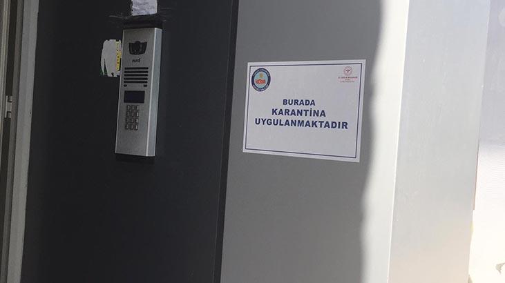 3 mahallede bulunan 5 binaya karantina!