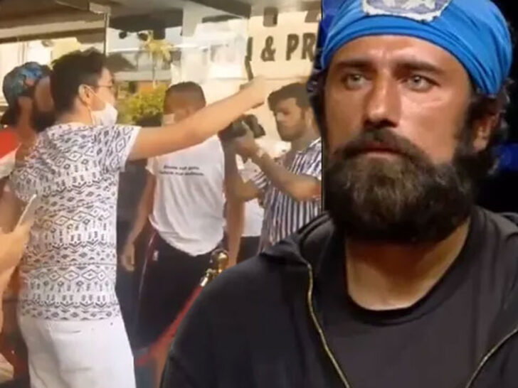 Tepki çeken görüntü! Survivor Yasin..