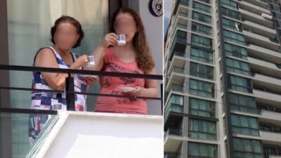 Feci şekilde öldü! Komşuları kahve içti