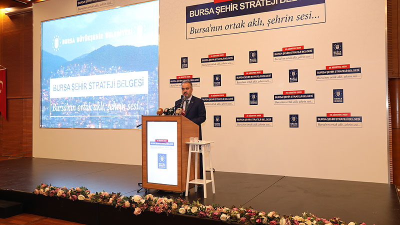 Başkan Aktaş açıkladı! Bursa’nın şehir stratejisi hazır