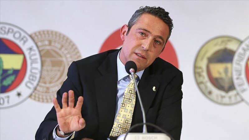 Fenerbahçe Başkanı Ali Koç, TFF ve yayıncı kuruluşa gözdağı vermek