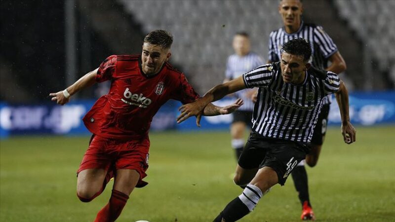Beşiktaş, Şampiyonlar Ligi’ne veda etti UEFA Şampiyonlar Ligi 2. eleme turunda PAOK'a deplasmanda 3-1 mağlup