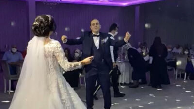 Yer: Bursa… İşte sosyal mesafeli örnek düğün