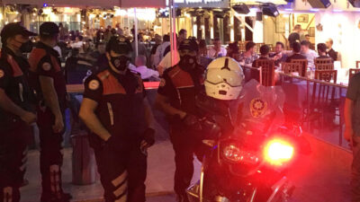 Bursa Polisi’nden korona denetimi