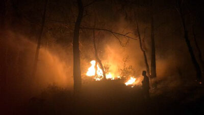 Bursa’da korkutan yangın