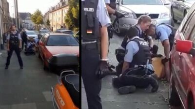 Almanya’da ikinci George Floyd vakası! Türk aileye skandal müdahale…