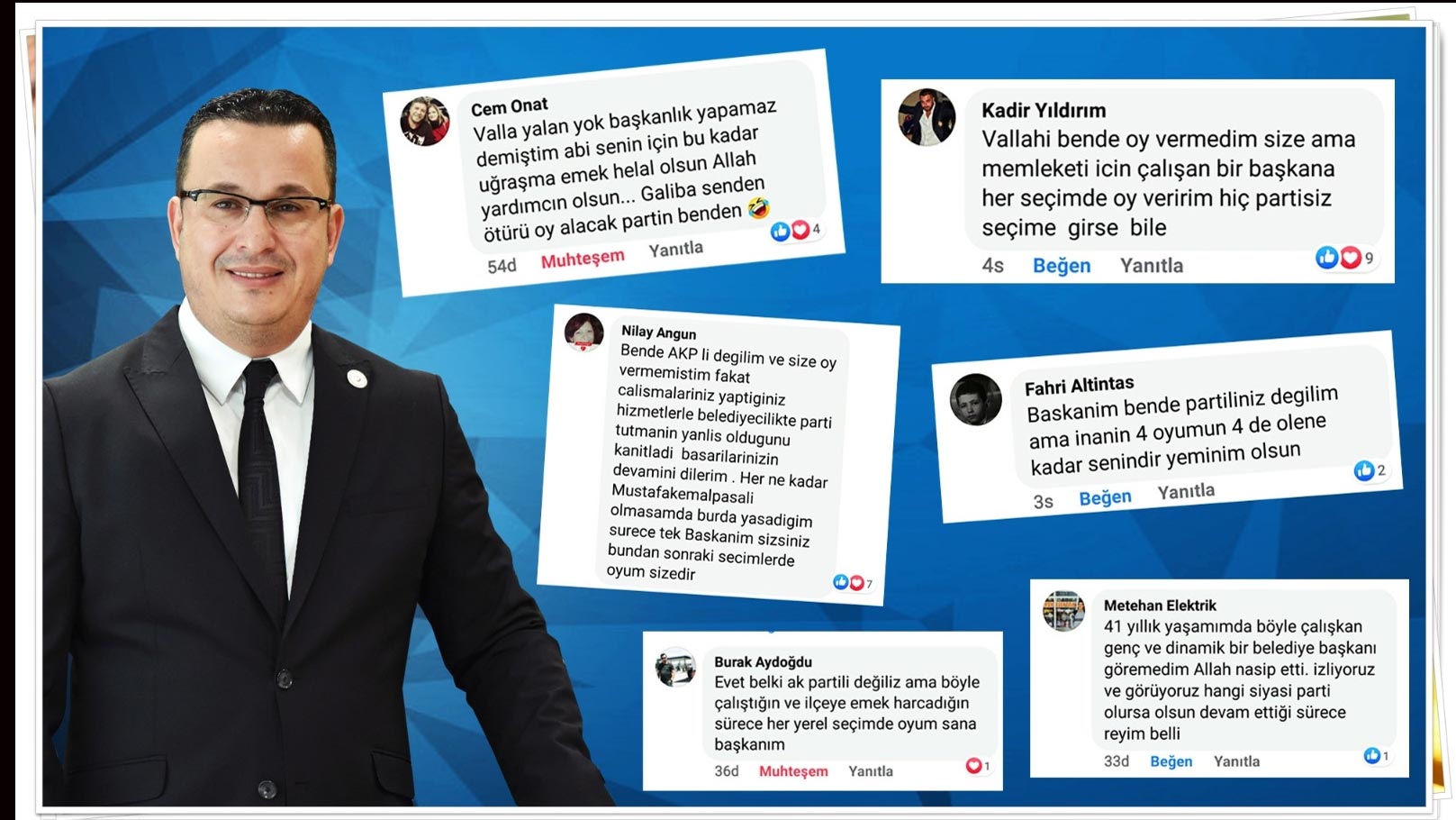 Kanar’a her kesimden büyük destek