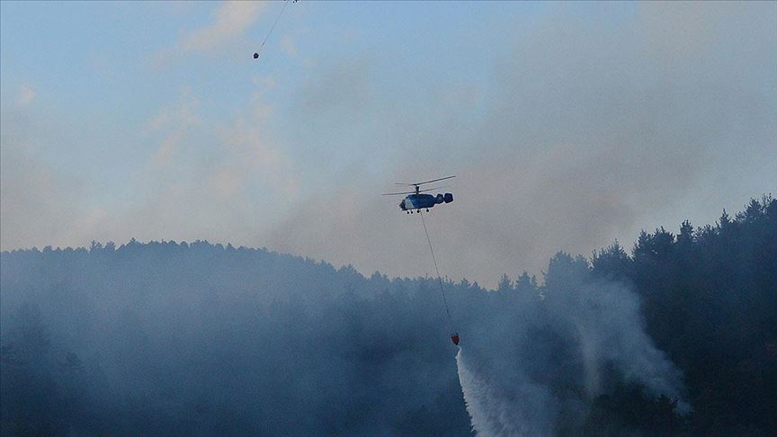 Çanakkale’deki orman yangını kontrol altına alındı