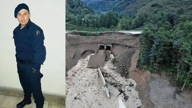 Selde şehit olan askerin kimliği açıklandı