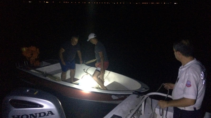 İznik Gölü’nde hareketli dakikalar