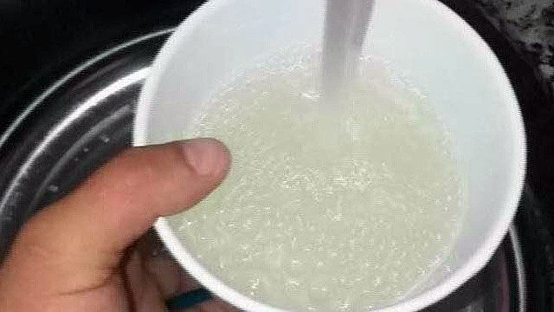 Suyun rengi ve kokusu değişince gerçek ortaya çıktı