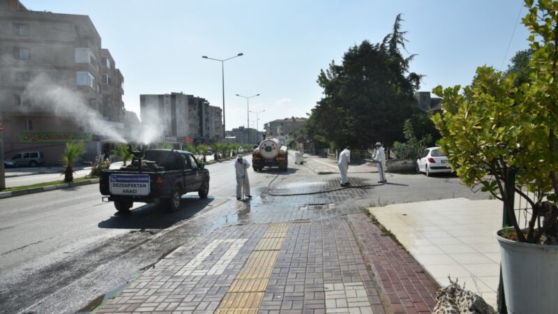 Mustafakemalpaşa’da geniş kapsamlı virüs denetimi Mustafakemalpaşa Belediyesi korona virüsle mücadele kapsamında önlemlerini arttırmaya devam ediyor.