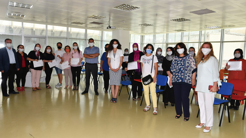 OSMEK’te kursiyerlerin yıl sonu gururu