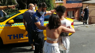 Kendisini darp eden sevgilisi için ortalığı birbirine kattı