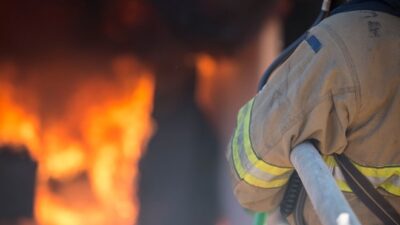 Diyarbakır’da sebze-meyve halinde yangın