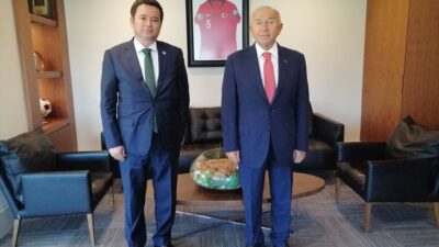 Erkan Aydın TFF’ye gitti… Özdemir’le Bursaspor’u görüştü…