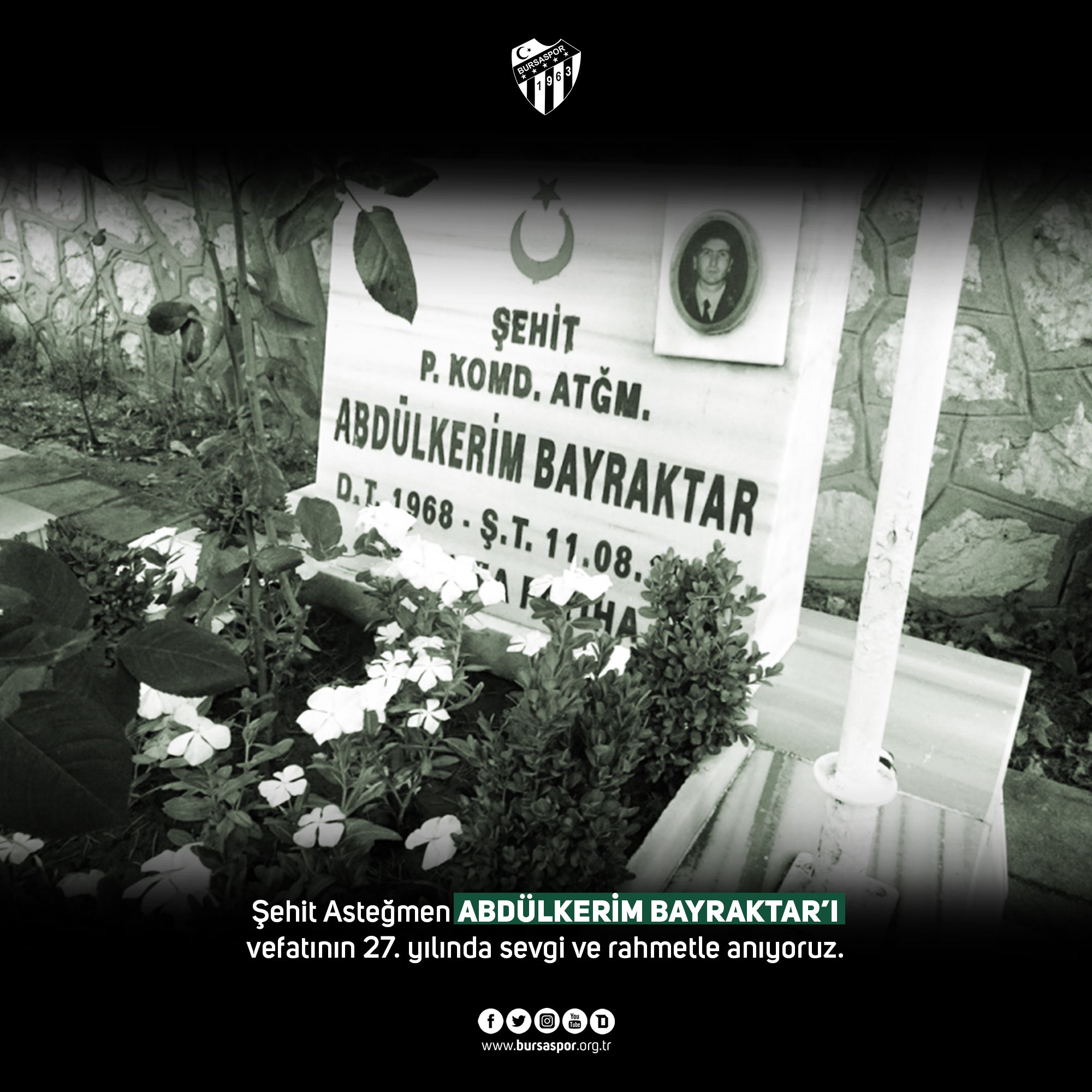 Abdülkerim Bayraktar unutulmadı… Abdülkerim Bayraktar unutulmadı…