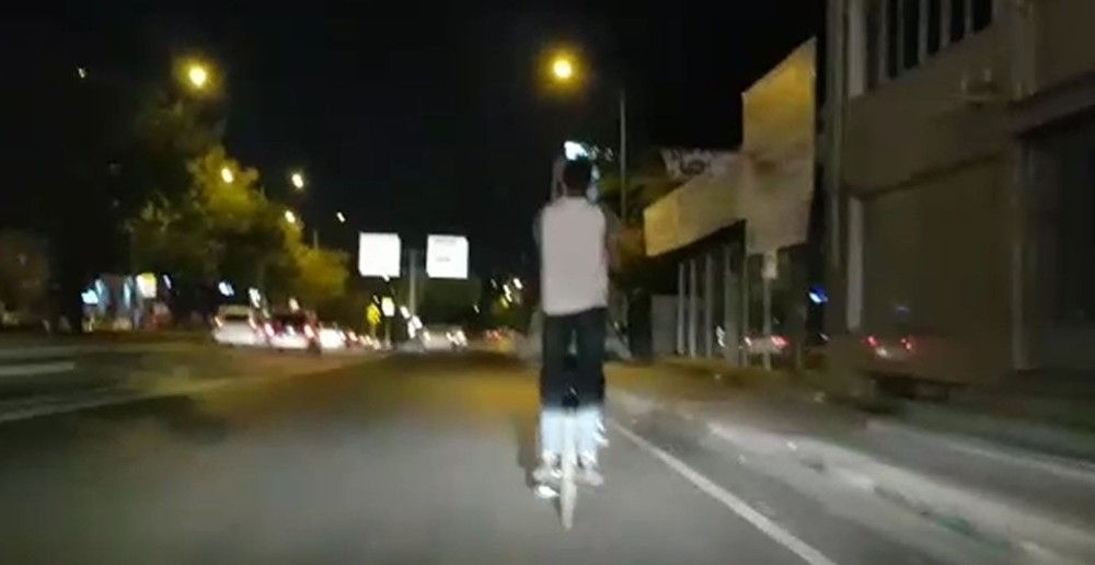 Bursa’daki tehlikeli yolculuk kamerada Bursa’daki tehlikeli yolculuk kamerada