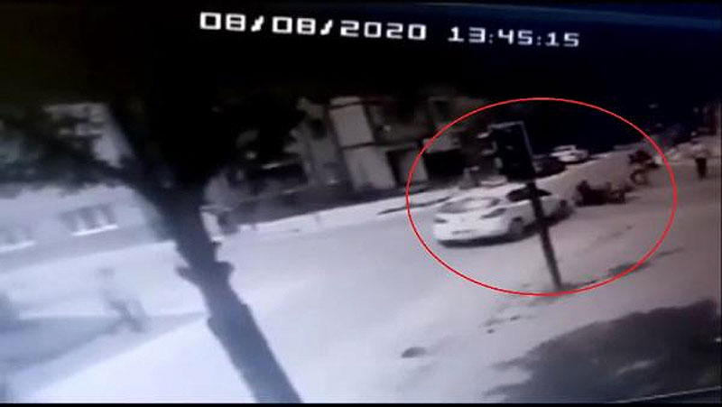 Bursa’daki feci kaza kamerada