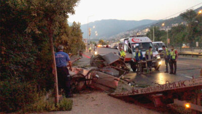 Bursa’daki feci kazadan 3 gün sonra acı haber geldi