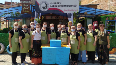 Umurbeyli kadınlardan Gökalp bebeğe yardım eli