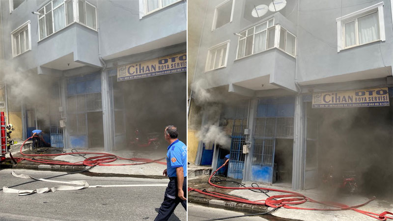 Bursa’da korkutan yangın! Bursa’da korkutan yangın!