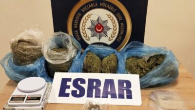Bursa’da uyuşturucu operasyonu: 4 gözaltı