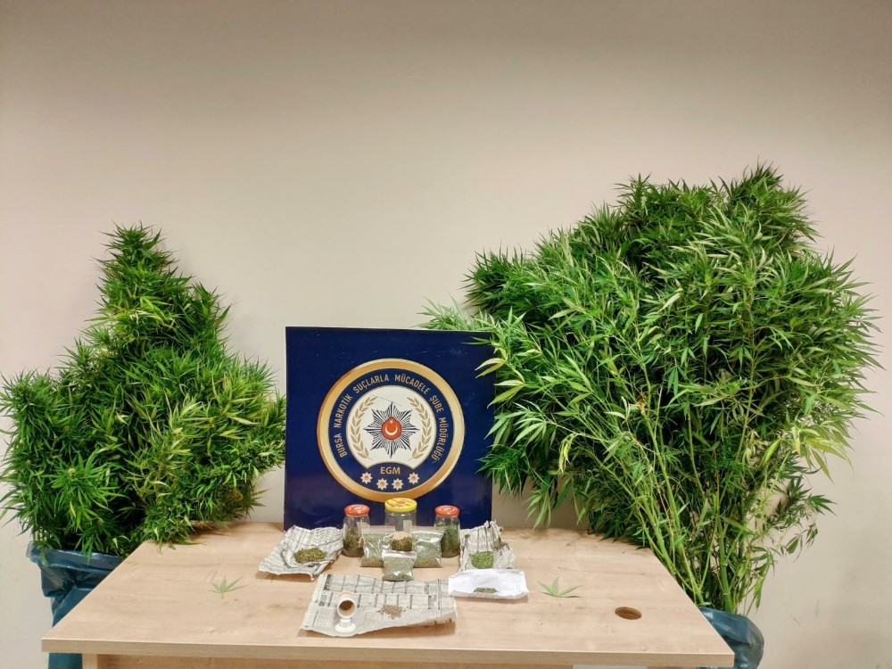 Bursa’da uyuşturucu operasyonu: 4 tutuklama